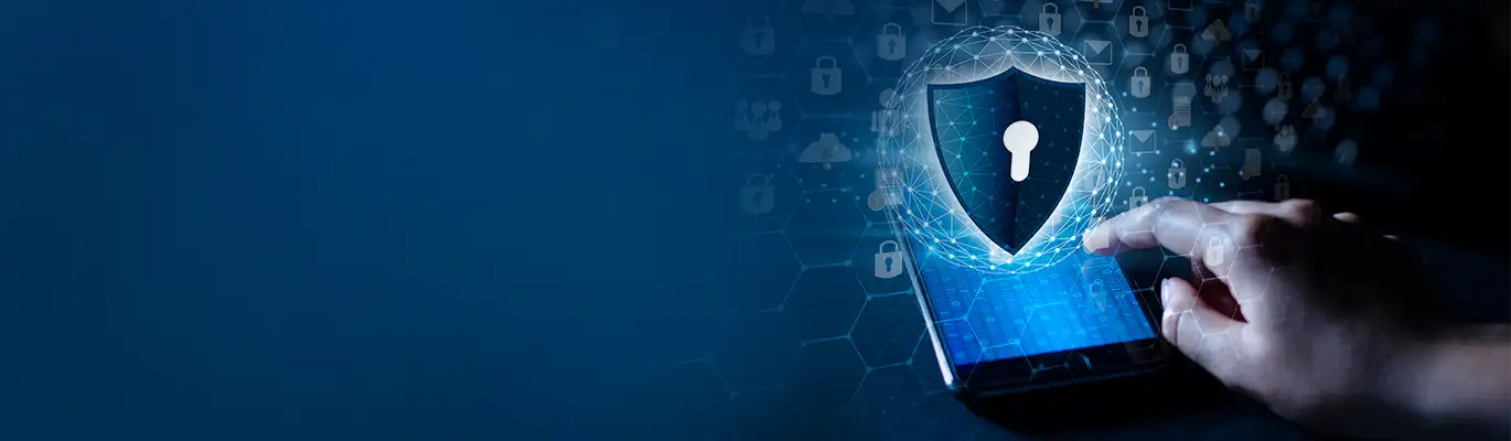 A dark background wihere hand of an ethical hacker is shown