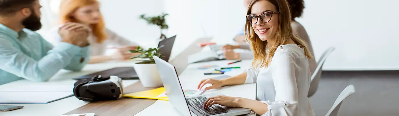 ECSS students sitting together and having a group study
